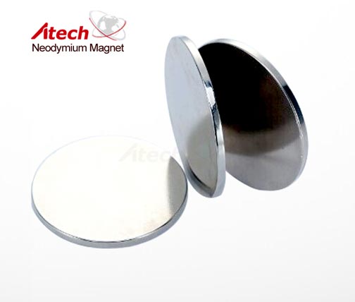 Small Circle Magnet 1 inch x 1/16 inch N42 Business Card Magnets For Sale