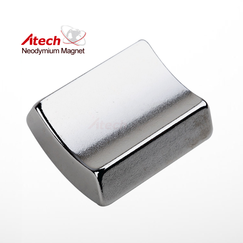 Nickel Coated N45M Neodymium Magnet Arc