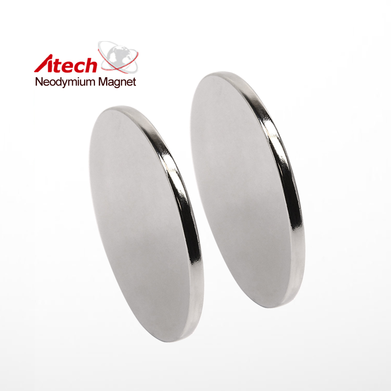 Nickel Coated N45 Neodymium Magnet Disc