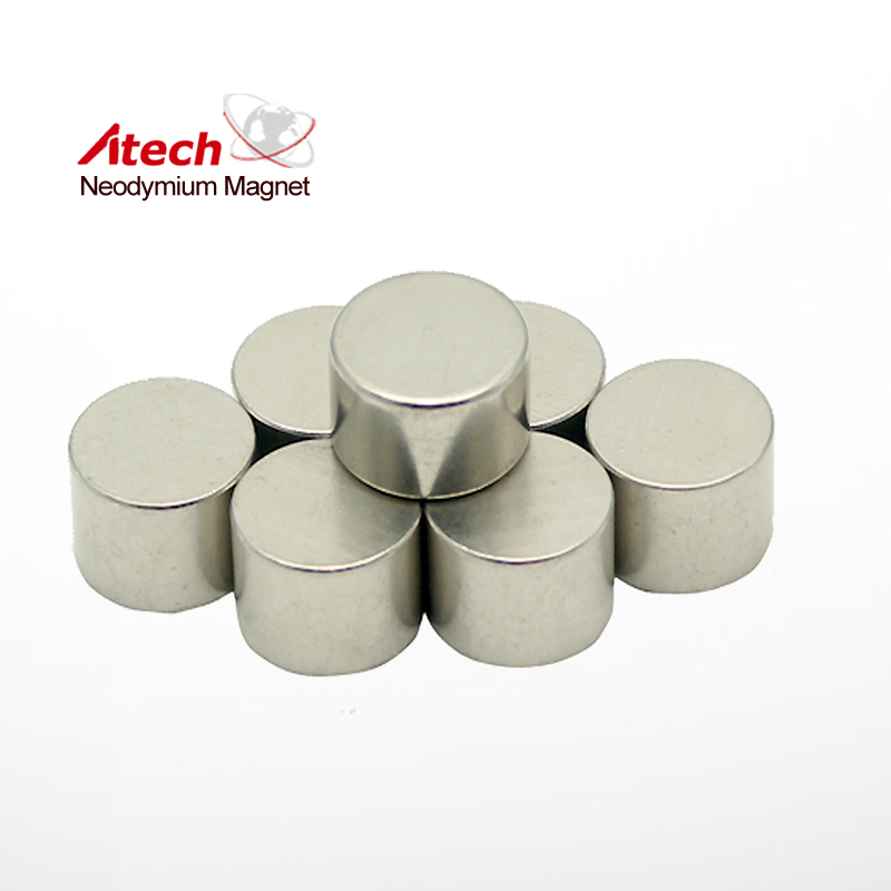 Nickel Coated N30H Neodymium Magnet Disc